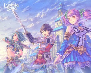 “声に恋する”オンラインRPG『LuviniaSaga(ルビニアサーガ)』壁紙