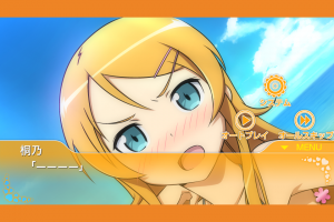 スマホアプリ『俺の妹がこんなに可愛いわけがないポータブルがアプリで続くわけがない』桐乃水着アップ