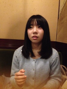 尾道絵菜さんインタビュー時１